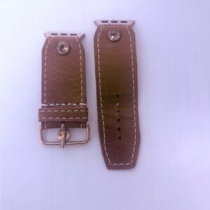 Spark*l Bands - Size 2 Tan Leather Apple Watch band 38/41mm